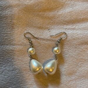 Elegant Pearl Drop Earrings